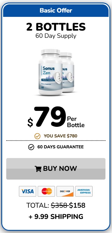 SonusZen 2 Bottle Price